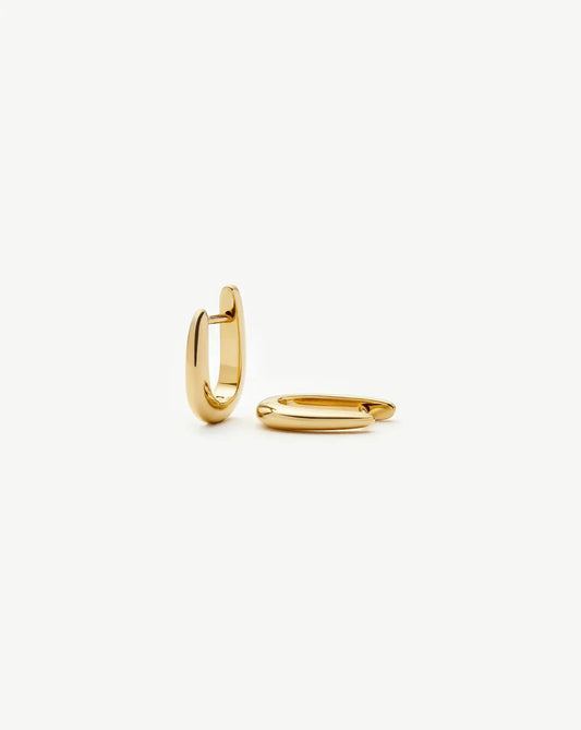 Claw Huggies | 18ct Gold Plated