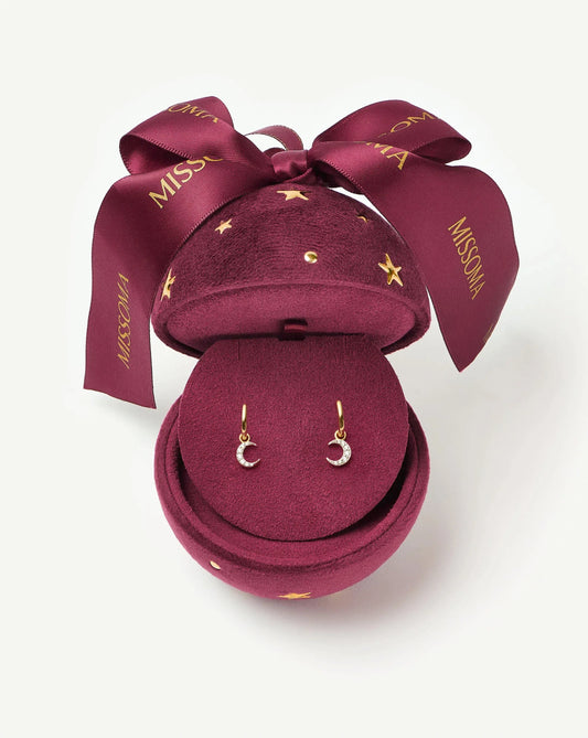 Gold Earrings Jewellery Bauble | 18ct Gold Plated