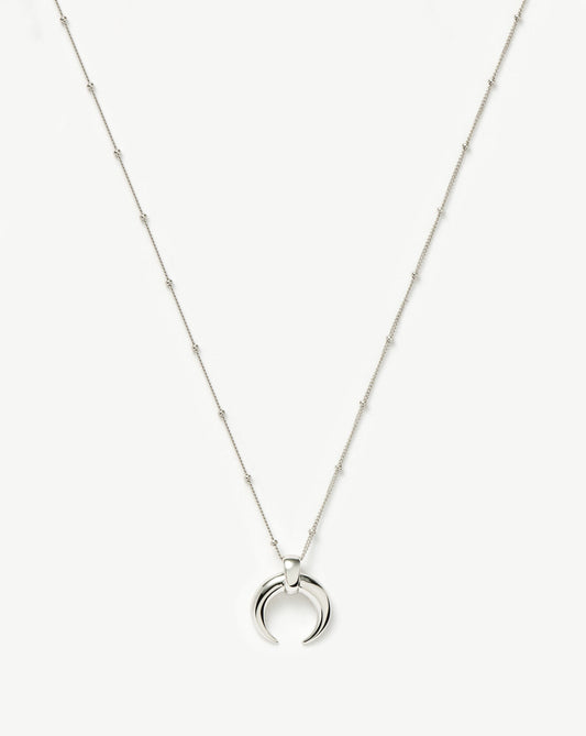 Lucy Williams Large Horn Pendant Necklace
