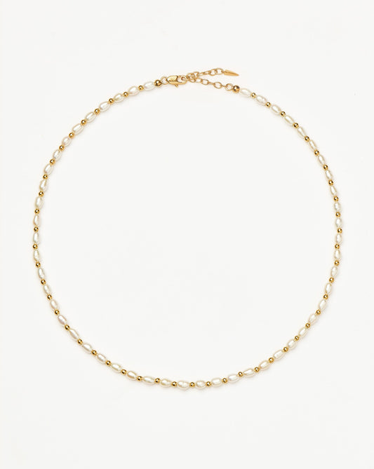 Seed Pearl Beaded Choker